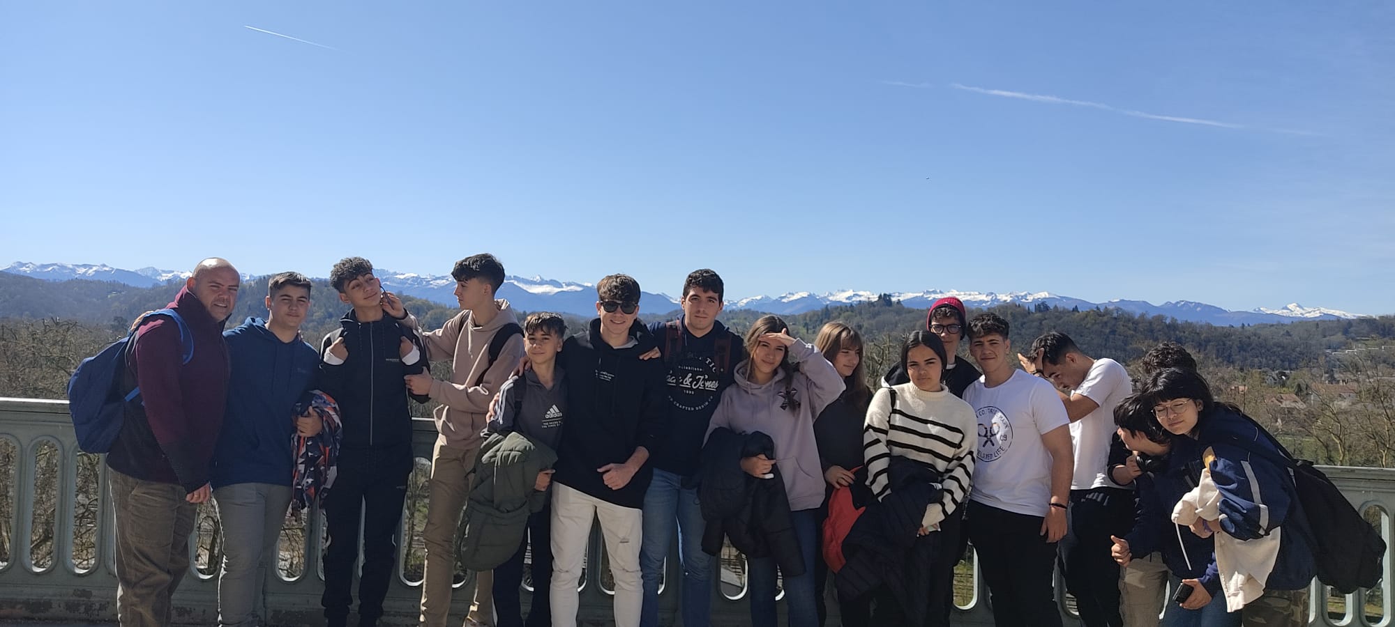 Cuarto de la ESO sigue descubriendo Los Pirineos en su viaje de Fin de Curso