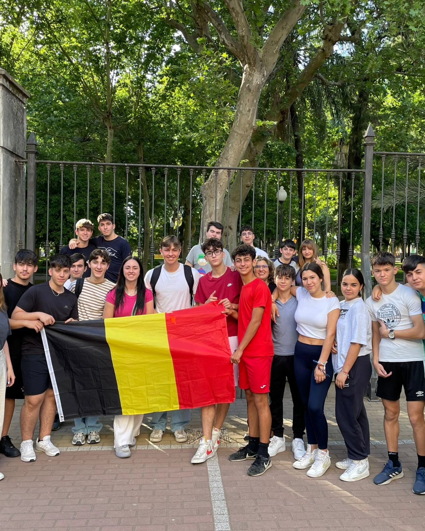 Nos despedimos de nuestro grupo de alumnos belgas que ha disfrutado de una estancia en el Ferroviario dentro del proyecto Erasmus+